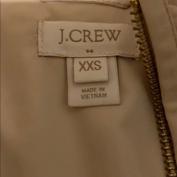 J Crew Down Filled Quilted Vest XXS Ivory $99 - Picture 7 of 10
